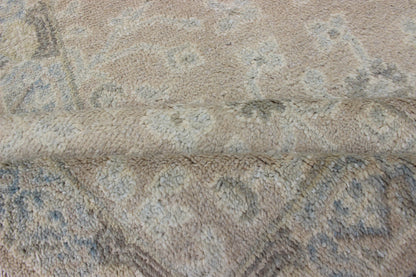 Modern Khotan Runner in Wool with All - Over Sub - Geometric Floral Design This modern Indian Khotan rug has been hand - knotted in wool and features an all - over, sub - geometric floral design rendered in blue and neutral tones. A complementary border e... - Keivan Woven ArtsOB - 9289470 - 6270004 - 11332Rug