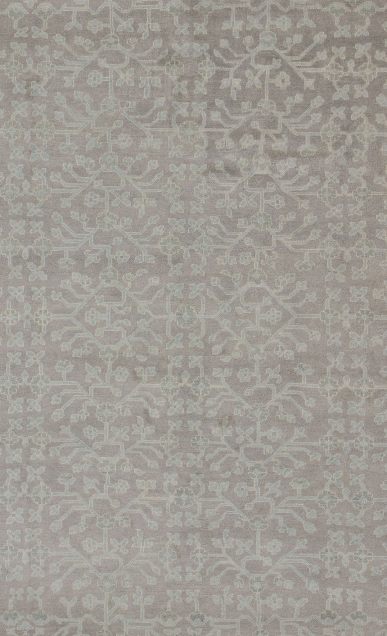 Keivan Woven Arts Khotan Rug in Wool with All - Over Design. Keivan Woven Arts; rug OB - 9379586 - 6460001, country of origin / type: India / Khotan, circa Early 21st Century. Measures: 8'9 x 11'9 This modern Indian Khotan rug has been hand - knotted in... - Keivan Woven ArtsOB - 9379586 - 6460001 - 9677Rug