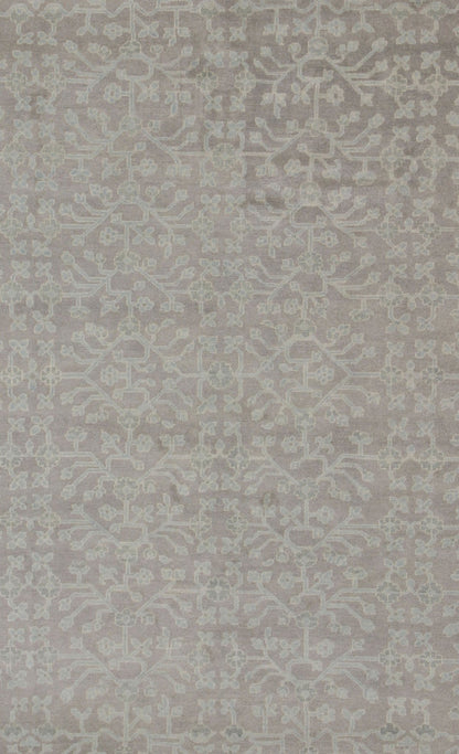 Keivan Woven Arts Khotan Rug in Wool with All - Over Design. Keivan Woven Arts; rug OB - 9379586 - 6460001, country of origin / type: India / Khotan, circa Early 21st Century. Measures: 8'9 x 11'9 This modern Indian Khotan rug has been hand - knotted in... - Keivan Woven ArtsOB - 9379586 - 6460001 - 9677Rug