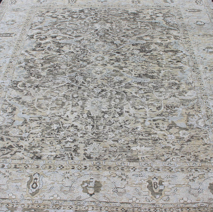 Silk and Wool Classic design rug in Contemporary Colors and modern Feel . Finely woven silk and wool rug with a classic design. rug AN - 117272, country of origin / type: Classic design / wool and silk rug Measures: 8 x 10 - Keivan Woven ArtsOB - 9497048 - 7120028 - 11342Rug