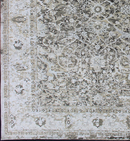 Silk and Wool Classic design rug in Contemporary Colors and modern Feel . Finely woven silk and wool rug with a classic design. rug AN - 117272, country of origin / type: Classic design / wool and silk rug Measures: 8 x 10 - Keivan Woven ArtsOB - 9497048 - 7120028 - 11342Rug