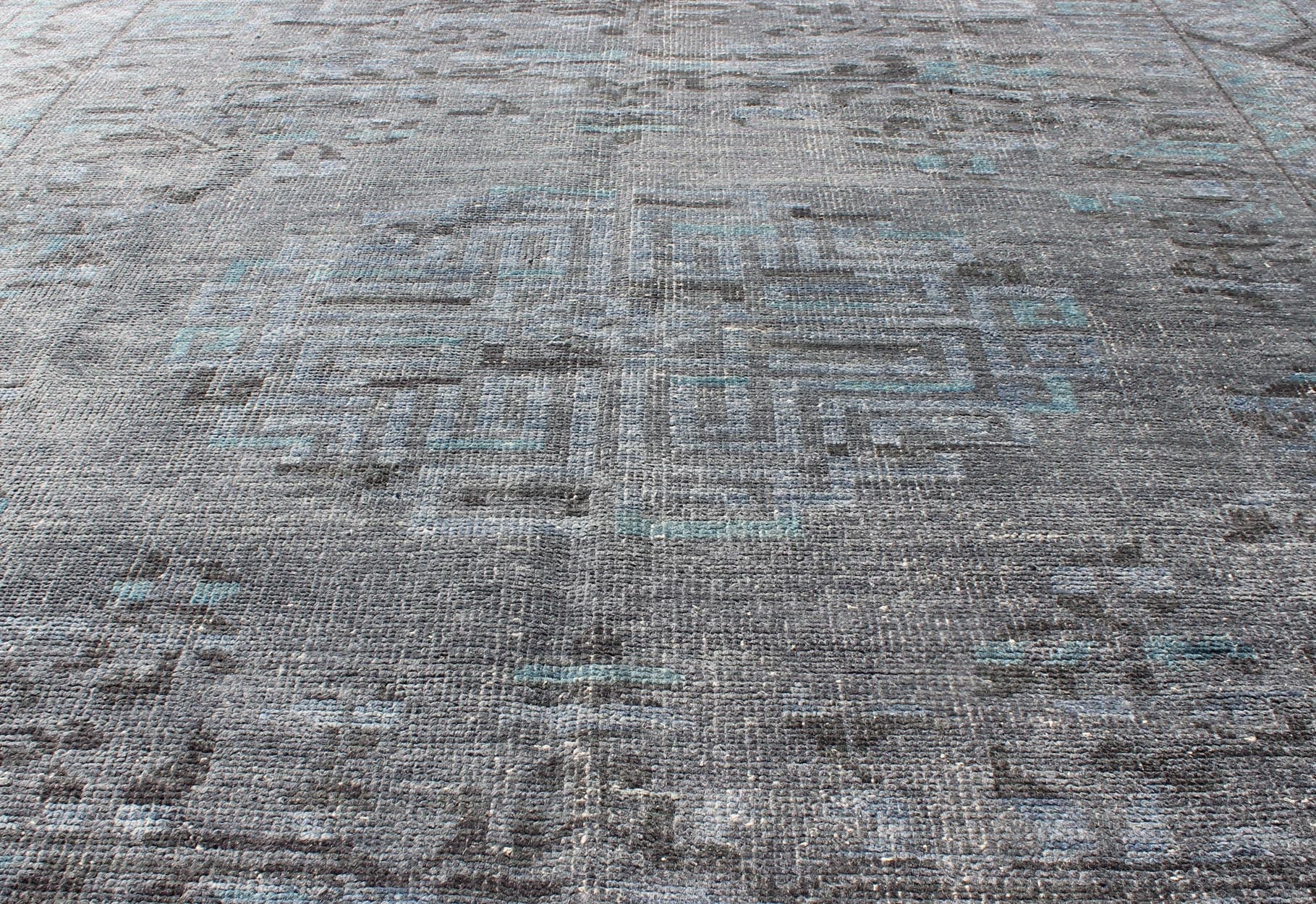 Keivan Woven Arts, Ob - 9516698 - 56230107, Distressed Khotan Rug - 8'2 X 11'6 - Keivan Woven ArtsOB - 9516698 - 56230107 - 9314Rug