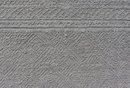 Muted Modern Indian All Gray Hand - Knotted Rug in Wool With Minimal Design Measures 5'7 x 9'0 Muted Modern Indian All Gray Hand - Knotted Rug in Wool; Country of Origin: India; Type: Modern, Modern Casual, Minimalist; Keivan Woven Arts: rug... - Keivan Woven ArtsOB - 9664883 - 18180Rug