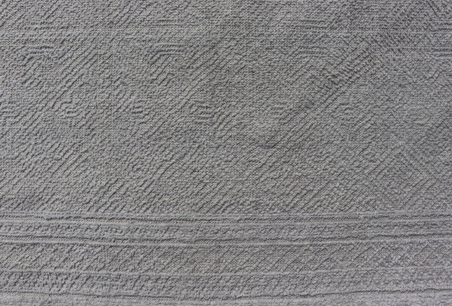 Muted Modern Indian All Gray Hand - Knotted Rug in Wool With Minimal Design Measures 5'7 x 9'0 Muted Modern Indian All Gray Hand - Knotted Rug in Wool; Country of Origin: India; Type: Modern, Modern Casual, Minimalist; Keivan Woven Arts: rug... - Keivan Woven ArtsOB - 9664883 - 18180Rug