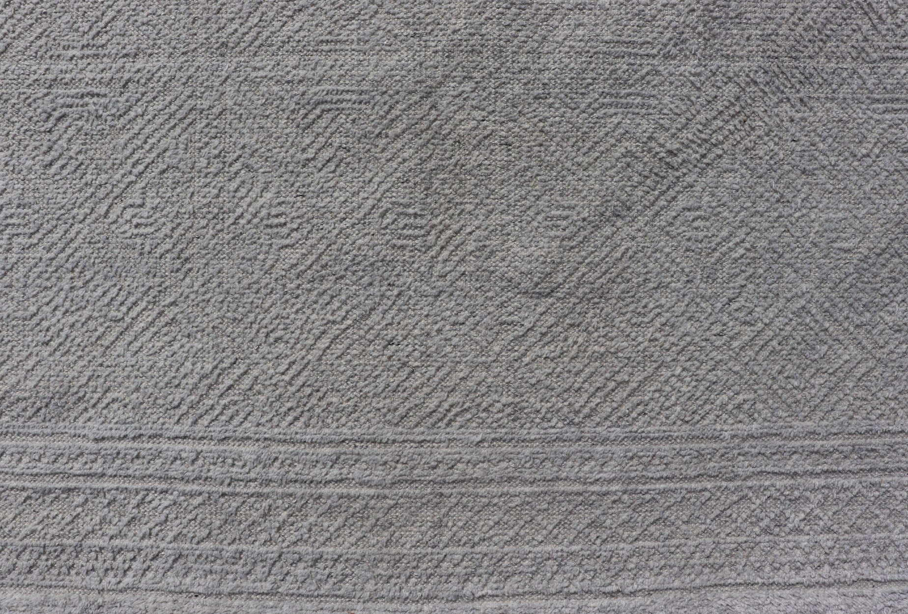 Muted Modern Indian All Gray Hand - Knotted Rug in Wool With Minimal Design Measures 5'7 x 9'0 Muted Modern Indian All Gray Hand - Knotted Rug in Wool; Country of Origin: India; Type: Modern, Modern Casual, Minimalist; Keivan Woven Arts: rug... - Keivan Woven ArtsOB - 9664883 - 18180Rug