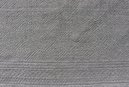 Muted Modern Indian All Gray Hand - Knotted Rug in Wool With Minimal Design Measures 5'7 x 9'0 Muted Modern Indian All Gray Hand - Knotted Rug in Wool; Country of Origin: India; Type: Modern, Modern Casual, Minimalist; Keivan Woven Arts: rug... - Keivan Woven ArtsOB - 9664883 - 18180Rug
