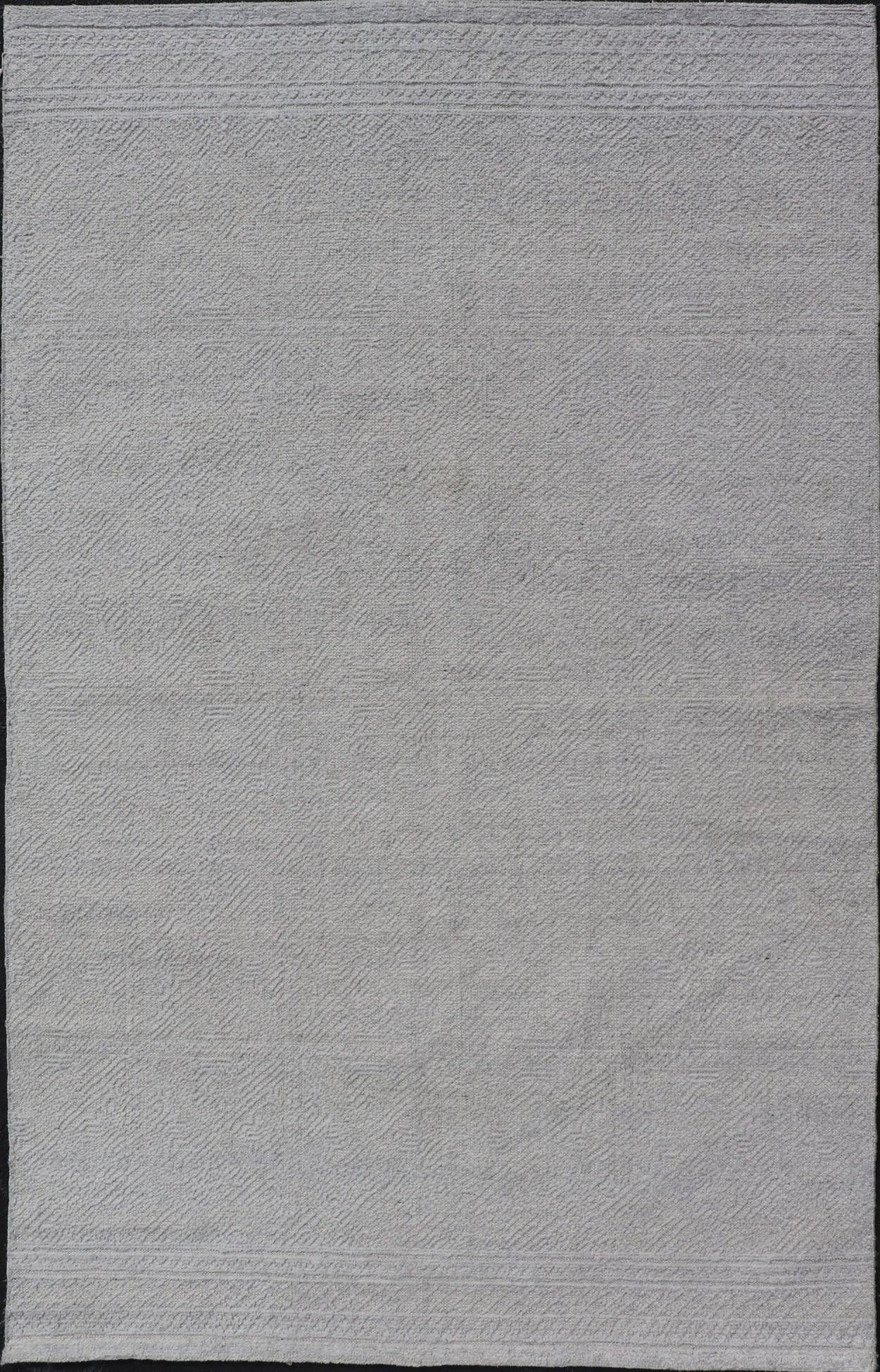 Muted Modern Indian All Gray Hand - Knotted Rug in Wool With Minimal Design Measures 5'7 x 9'0 Muted Modern Indian All Gray Hand - Knotted Rug in Wool; Country of Origin: India; Type: Modern, Modern Casual, Minimalist; Keivan Woven Arts: rug... - Keivan Woven ArtsOB - 9664883 - 18180Rug