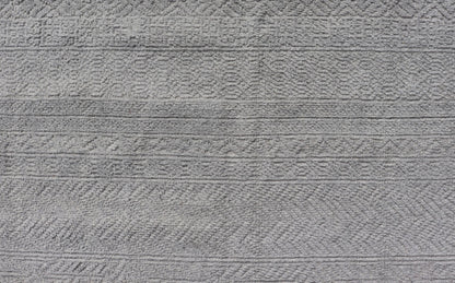 Modern Hand - Knotted Oushak Rug in Wool with Sub - Geometric Design in Cream This modern tribal Oushak rug has been hand - knotted in wool. The rug features a modern, all - over sub - geometric design, rendered in cream, a complementary, multi - tiered bo... - Keivan Woven ArtsOB - 9664884 - 18186Rug