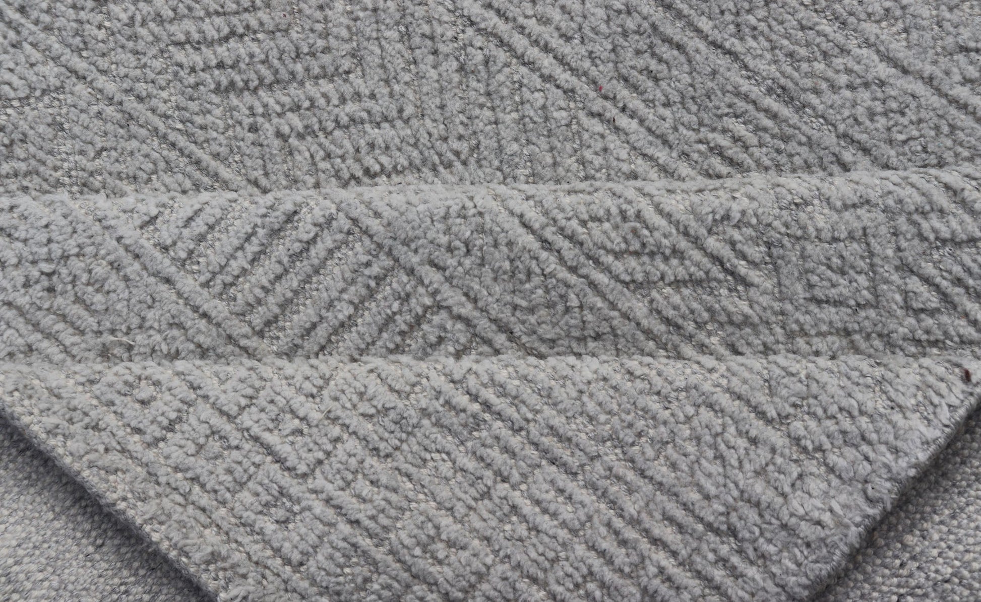Modern Hand - Knotted Oushak Rug in Wool with Sub - Geometric Design in Cream This modern tribal Oushak rug has been hand - knotted in wool. The rug features a modern, all - over sub - geometric design, rendered in cream, a complementary, multi - tiered bo... - Keivan Woven ArtsOB - 9664884 - 18186Rug