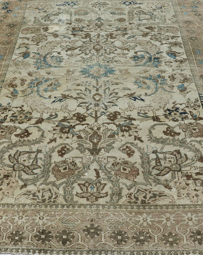 Earth Tone Colors Vintage Persian Bakhtiari Rug With All - Over Blossom Design. Vintage Persian Bakhtiari rug with all - over blossom design in earth tones, rug PA - 1052 - ks, country of origin / type: Iran / Bakhtiari, circa 1930. Persian Bakhtiari... - Keivan Woven ArtsPA - 1052 - KS - 884Rug