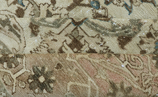 Earth Tone Colors Vintage Persian Bakhtiari Rug With All - Over Blossom Design. Vintage Persian Bakhtiari rug with all - over blossom design in earth tones, rug PA - 1052 - ks, country of origin / type: Iran / Bakhtiari, circa 1930. Persian Bakhtiari... - Keivan Woven ArtsPA - 1052 - KS - 884Rug