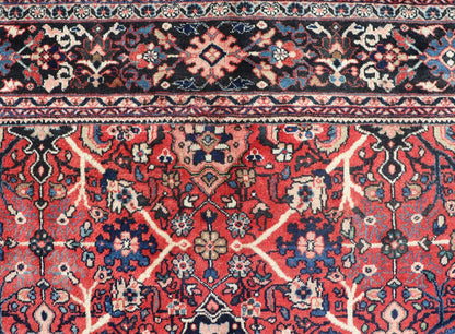 Persian Hand Knotted Vintage Mahal - Sultanabad Rug With All Over Geometric Design Red background Vintage Persian Mahal - Sultanabad rug with All Over Geometric Design, Keivan Woven Arts / rug/PTA - 200719, country of origin / type: Iran / Sultanabad... - Keivan Woven ArtsPTA - 200719 - 16654Rug