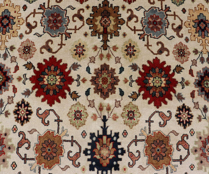 Beautiful modern Mahal - Sultanabad hand - knotted wool rug with a Traditional Design. This Mahal - Sultanabad rug has a multi - color accent in a gorgeous all - over floral design. Keivan Woven Arts/ Rug/PTA - 2109 - 04 country of origin / type: India / Heriz, circ... - Keivan Woven ArtsPTA - 2109 - 04 - 17050Rug