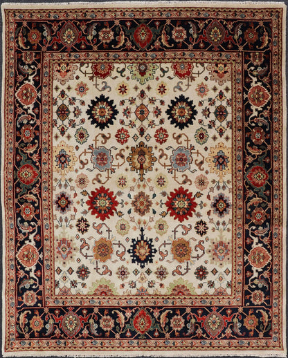 Beautiful modern Mahal - Sultanabad hand - knotted wool rug with a Traditional Design. This Mahal - Sultanabad rug has a multi - color accent in a gorgeous all - over floral design. Keivan Woven Arts/ Rug/PTA - 2109 - 04 country of origin / type: India / Heriz, circ... - Keivan Woven ArtsPTA - 2109 - 04 - 17050Rug