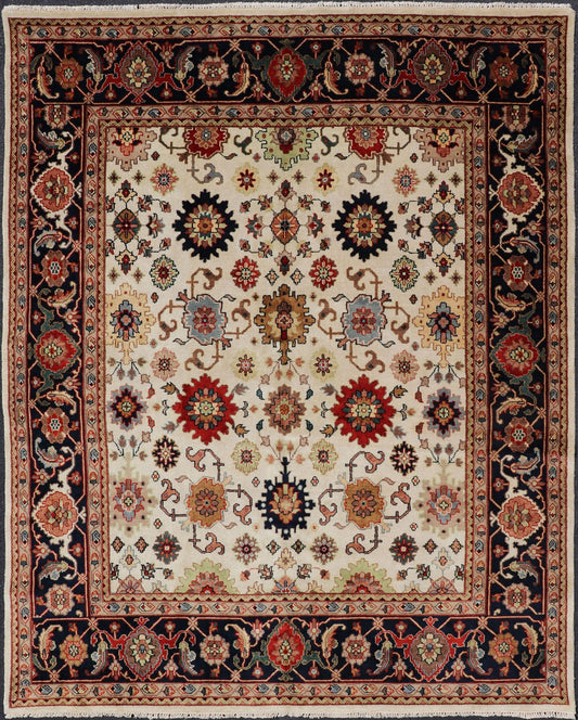 Beautiful modern Mahal - Sultanabad hand - knotted wool rug with a Traditional Design. This Mahal - Sultanabad rug has a multi - color accent in a gorgeous all - over floral design. Keivan Woven Arts/ Rug/PTA - 2109 - 04 country of origin / type: India / Heriz, circ... - Keivan Woven ArtsPTA - 2109 - 04 - 17050