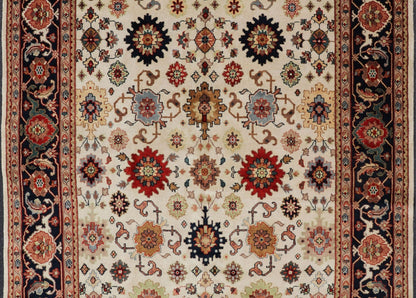 Beautiful modern Mahal - Sultanabad hand - knotted wool rug with a Traditional Design. This Mahal - Sultanabad rug has a multi - color accent in a gorgeous all - over floral design. Keivan Woven Arts/ Rug/PTA - 2109 - 04 country of origin / type: India / Heriz, circ... - Keivan Woven ArtsPTA - 2109 - 04 - 17050Rug