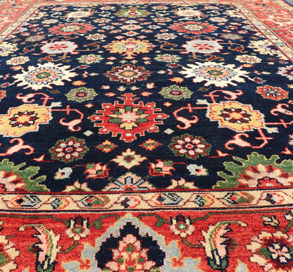 Keivan Woven Arts Sultanabad - Mahal Design in All - Over Floral Hand - Knotted Carpet Beautiful modern Mahal - Sultanabad hand - knotted wool rug with a Traditional Design. This Mahal - Sultanabad rug has a multi - color accent in a gorgeous all - over floral design.... - Keivan Woven ArtsPTA - 2109 - 05 - 17056