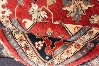 Keivan Woven Arts Large Hand - Knotted Serapi design rug With Geometric Medallion Large Hand - Knotted reproduction Serapi Geometric Medallion Carpet in Jewel Colors. Measures: 11'10 x 15'. Beautiful modern Heriz Style hand - knotted wo... - Keivan Woven ArtsPTA - 2109 - 06 - 17062