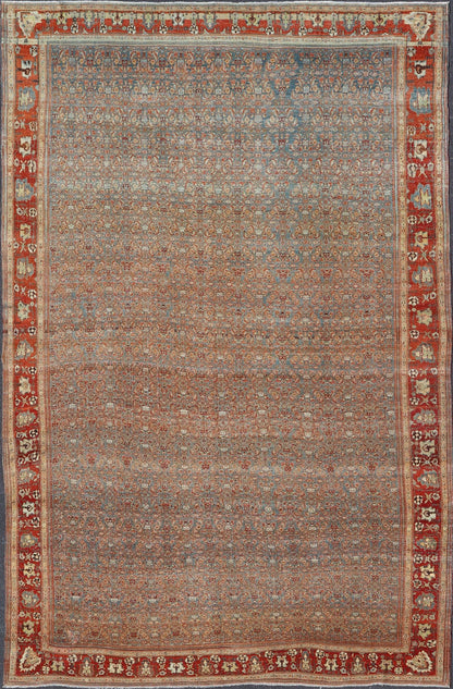 Over sized Antique Persian Bidjar Rug in Herati Design by Keivan Woven Arts Large Antique Persian Bidjar Rug in All Over Herati Design by Keivan Woven Arts. This Over sized Antique Bidjar Persian rug has variety of colors, rug R20 - 0903 - 178549, ... - Keivan Woven ArtsR20 - 0903 - 178549 - 13726Rug