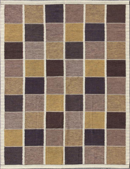 Large Contemporary Scandinavian Swedish Design flat weave Rug with Modern Design. Keivan Woven Arts rug # RJK - 14224 - SHB - 020 - 05. Scandinavian flat weave. Measures: 8'6 x 11'11. This Scandinavian/Swedish flat - weave is inspired by the work of Swedi... - Keivan Woven ArtsRJK - 14224 - SHB - 020 - 05 - 7107Rug