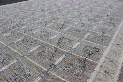 Large Modern Scandinavian Flat Weave Rug /Swedish Design Flat - Weave Rug. Geometric Scandinavian/Swedish Flat - Weave Modern Rug by Keivan Woven Arts. rug RJK - 14434 / Early 21st century Flat - weave This Scandinavian flat - weave patterned rug is inspired ... - Keivan Woven ArtsRJK - 14434 - SHB - 005 - 03 - 7111Rug