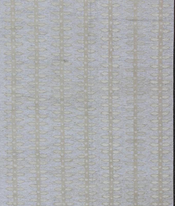 Large Modern Scandinavian or Swedish Geometric Design Rug - This Scandinavian flat - weave rug, patterned rug, is inspired by the work of Swedish textile designers of the early to mid - 20th century. With a unique blend of historical and modern design, this ... - Keivan Woven ArtsRJK - 14527 - SHB - 016 - 01 - 7559Rug