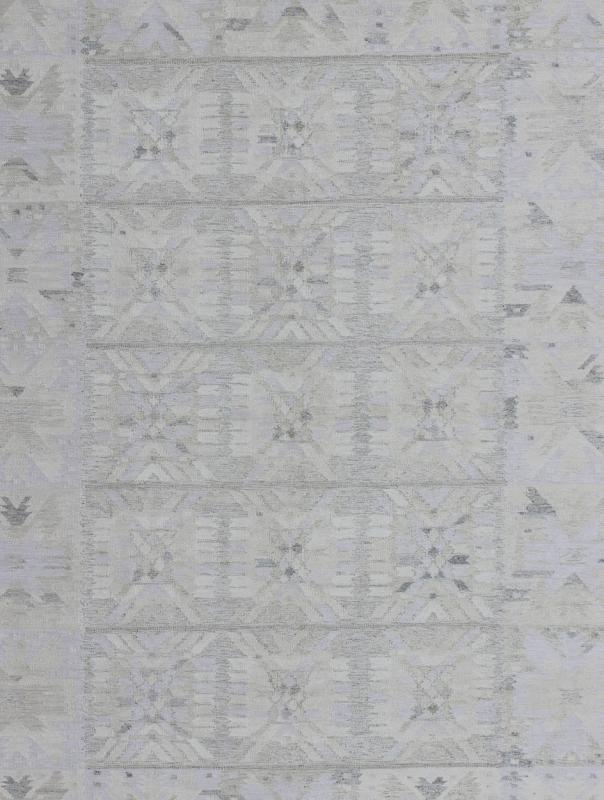 This Scandinavian Flat - Weave patterned rug is inspired by the work of Swedish textile designers of the early to mid - 20th Century. With a unique blend of historical and modern design, this dynamic and exciting composition is beautifully suited for conte... - Keivan Woven ArtsRJK - 14861 - SHB - 001 - 03 - 7373Rug