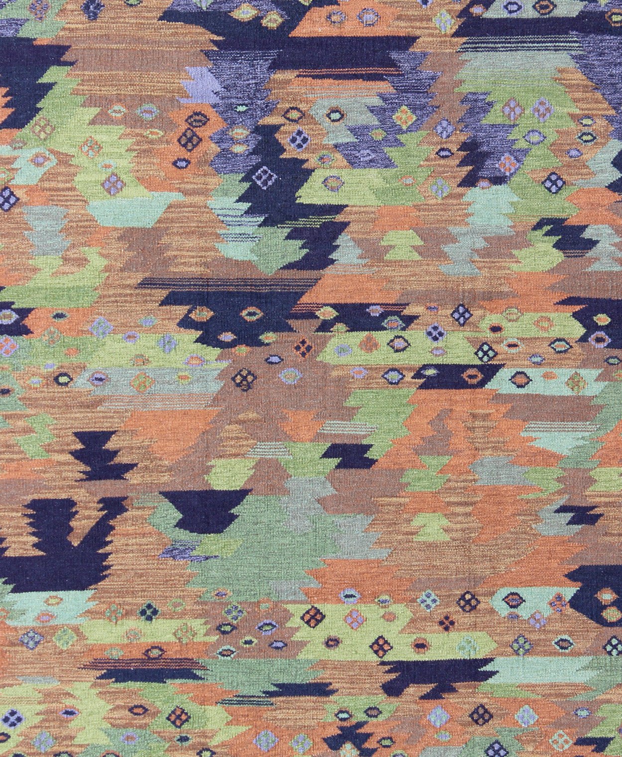 Scandinavian Flat - Weave Style. Measures: 8'6 x 10'. This Scandinavian carpet can be made in any custom size and works well in a variety of interiors, including transitional, contemporary and modern. This particular piece features a textured tan b... - Keivan Woven ArtsRJK - 15370 - SHB - 112 - 01 - 8311Rug