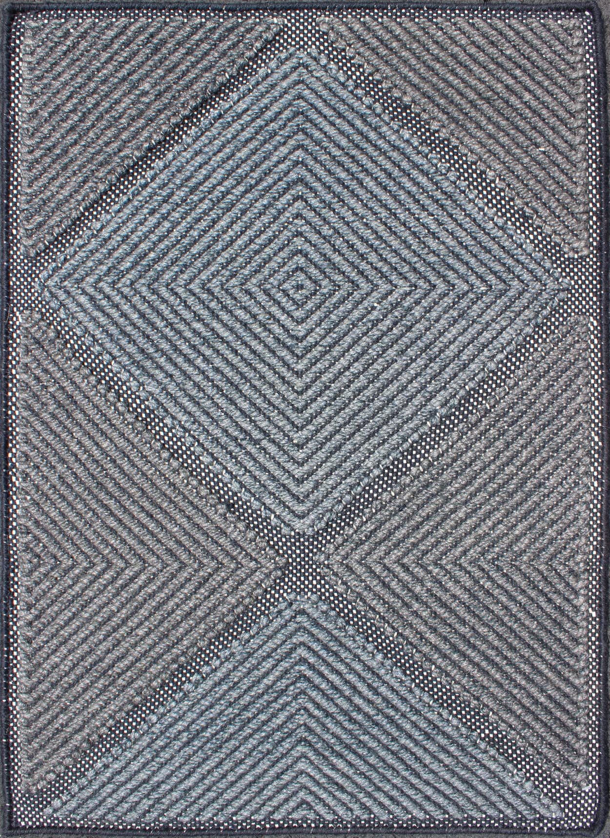 nan - Keivan Woven ArtsRJK - 16231 - MOROCCO - GRAY - 10060Rug