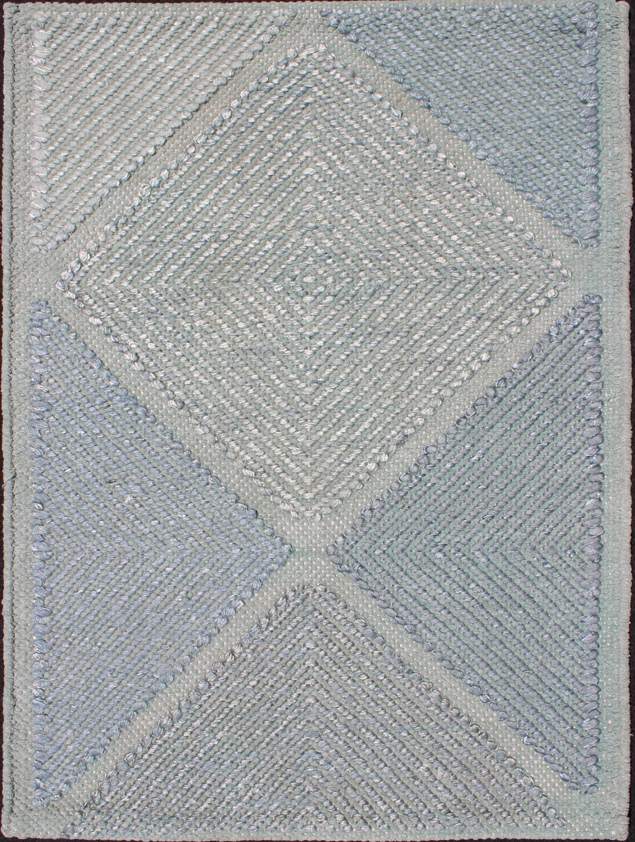 nan - Keivan Woven ArtsRJK - 16233 - MOROCCO - SKYBLUE - 10066Rug