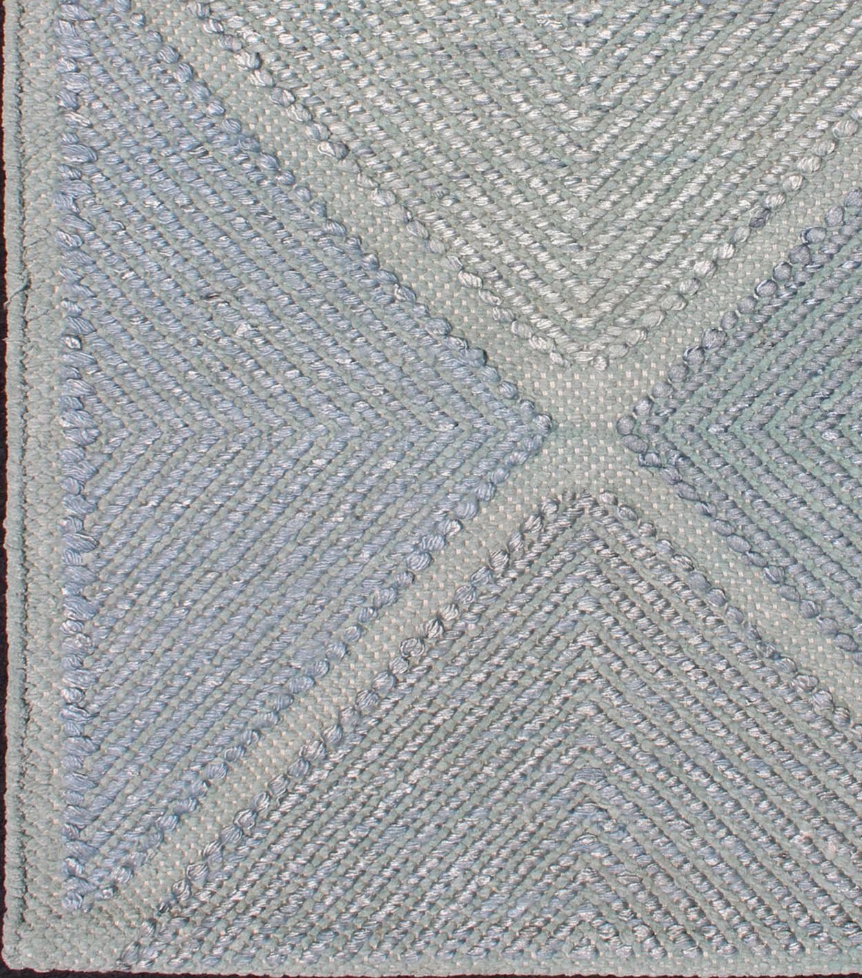 nan - Keivan Woven ArtsRJK - 16233 - MOROCCO - SKYBLUE - 10066Rug