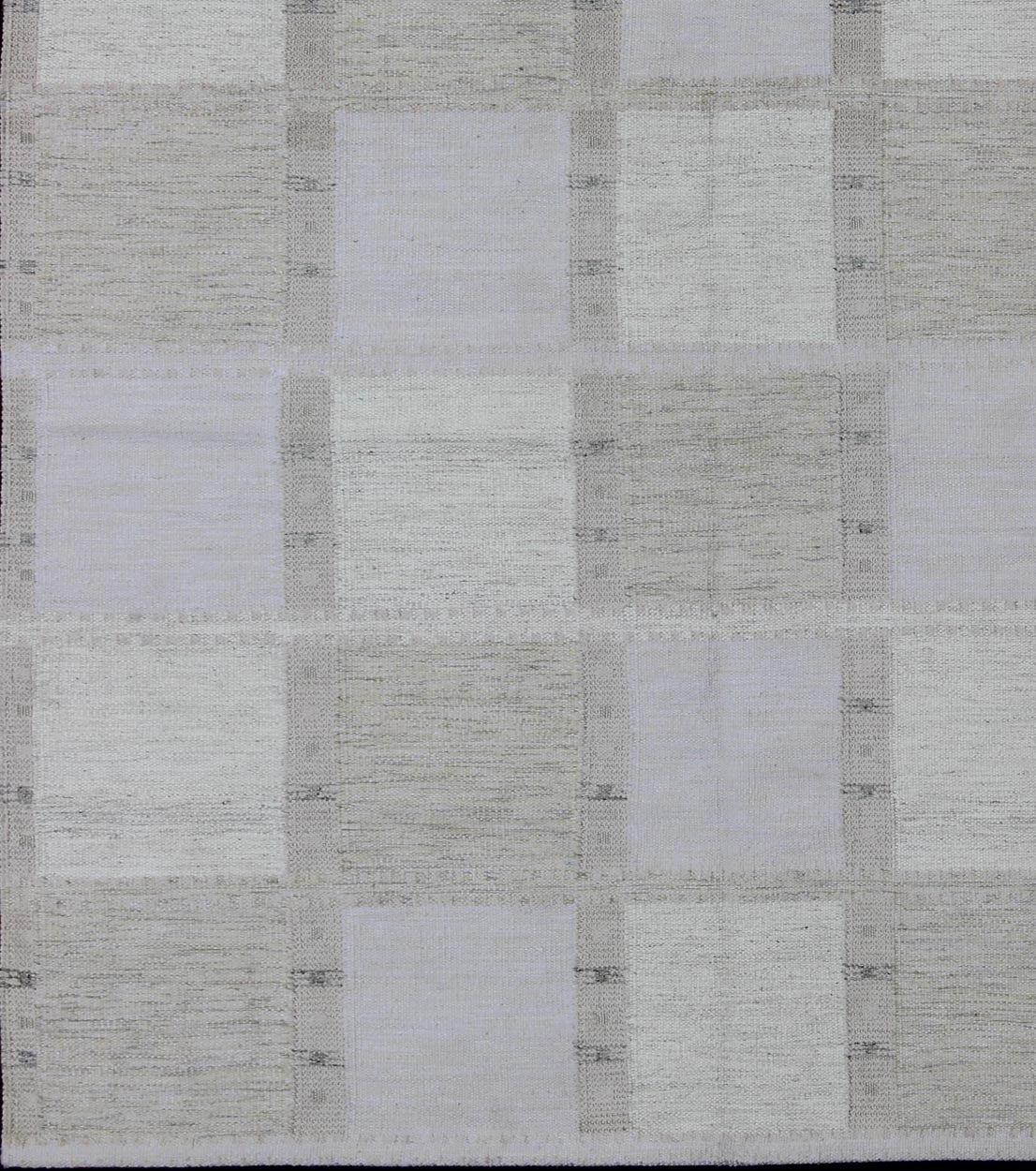 Modern Scandinavian Flat - Weave Rug with Checkerboard Design in Gray Tones kwarugs Gray checkerboard design modern Scandinavian flat - weave rug, rug rjk - 20011 - shb - 004 - 02, country of origin / type: India / Scandinavian flat - weave. This Scand... - Keivan Woven ArtsRJK - 16361 - SHB - 022 - 11 - 10482Rug