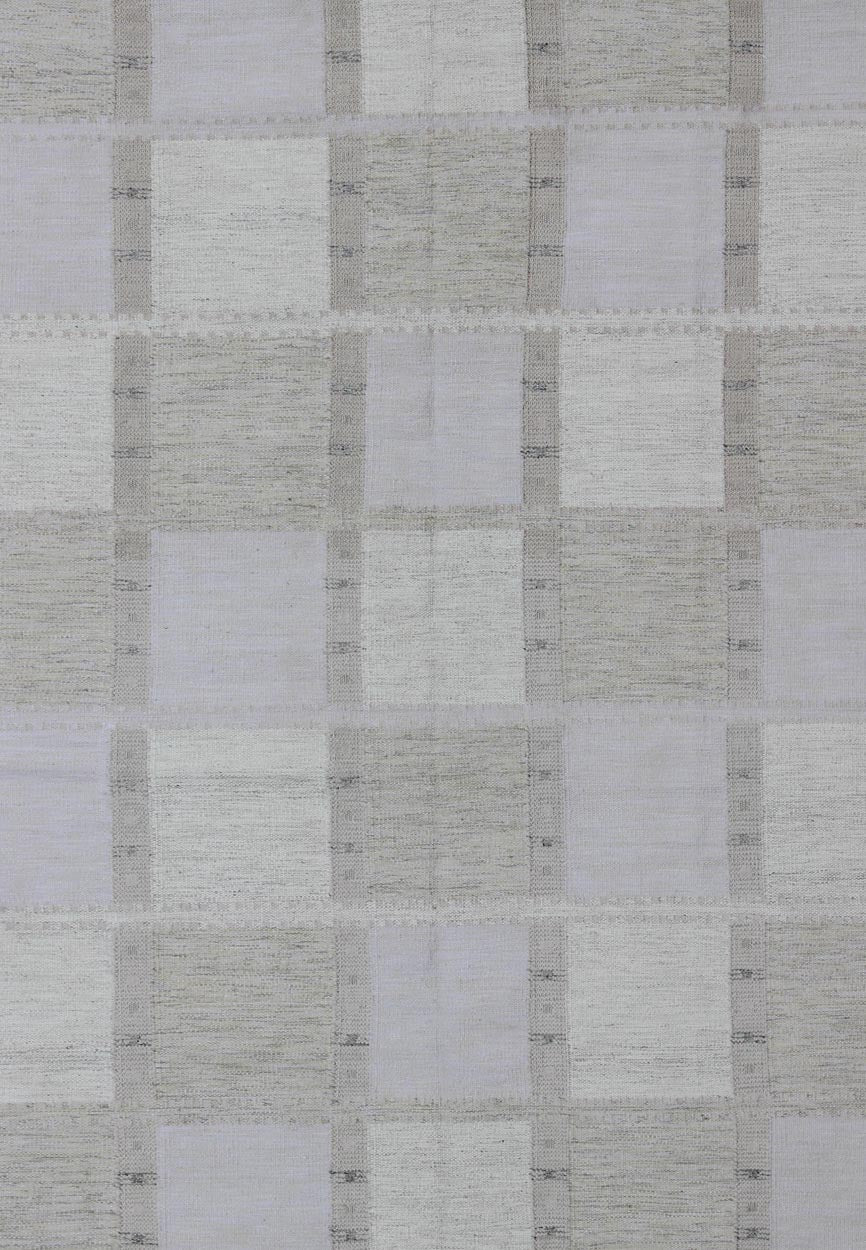 Modern Scandinavian Flat - Weave Rug with Checkerboard Design in Gray Tones kwarugs Gray checkerboard design modern Scandinavian flat - weave rug, rug rjk - 20011 - shb - 004 - 02, country of origin / type: India / Scandinavian flat - weave. This Scand... - Keivan Woven ArtsRJK - 16361 - SHB - 022 - 11 - 10482Rug