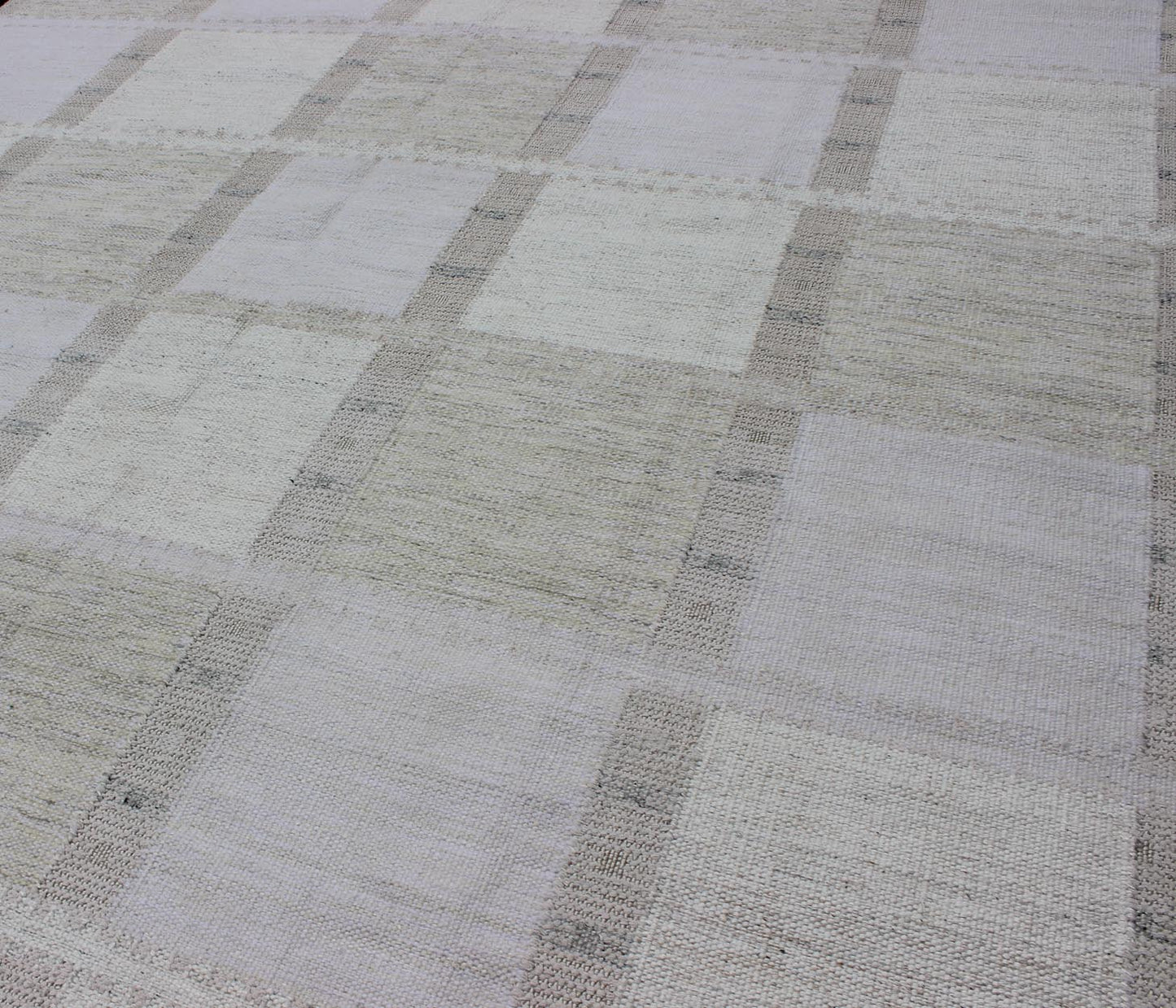 Modern Scandinavian Flat - Weave Rug with Checkerboard Design in Gray Tones kwarugs Gray checkerboard design modern Scandinavian flat - weave rug, rug rjk - 20011 - shb - 004 - 02, country of origin / type: India / Scandinavian flat - weave. This Scand... - Keivan Woven ArtsRJK - 16361 - SHB - 022 - 11 - 10482Rug
