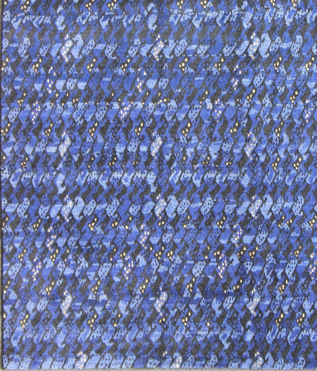 Modern Scandinavian/Swedish Geometric Design Rug by Keivan Woven Arts. rug RJK - 19410 - SHB - 121 - PILE, Keivan Woven Arts / country of origin / type: India / Scandinavian piled/flat weave rug Measures: 9'2 x 11'10. This Scandinavian Pile rug is inspir... - Keivan Woven ArtsRJK - 19410 - SHB - 121 - PILE - 1921Rug