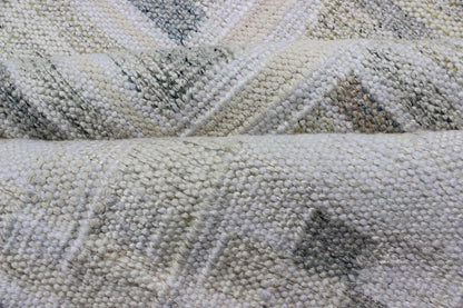 Neutral Stripe Pattern Modern Scandinavian Flat - Weave Rug by Keivan Woven Arts. rug rjk - 20011 - shb - 004 - 02, country of origin / type: India / Scandinavian flat - weave. This Scandinavian flat - weave is inspired by the work of Swedish textile designer... - Keivan Woven ArtsRJK - 20011 - SHB - 004 - 02 - 10486
