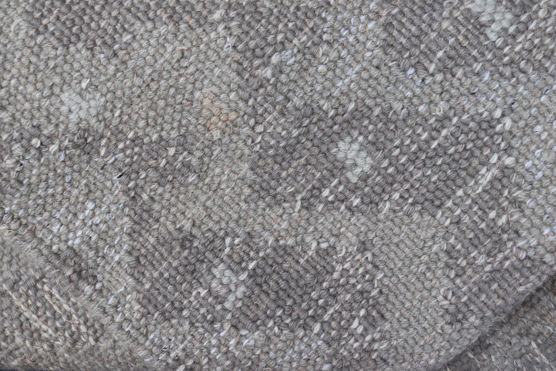 Geometric Modern Scandinavian Flat - Weave Design Rug in Gray And Light Gray Tones. Keivan Woven Arts / rug RJK - 20951 - STK - 001 - 01, country of origin / type: India / Scandinavian flat - weave. Measures: 3'2 x 4'10 This Scandinavian flat - weave is inspi... - Keivan Woven ArtsRJK - 20951 - STK - 001 - 01 - 24655Rug