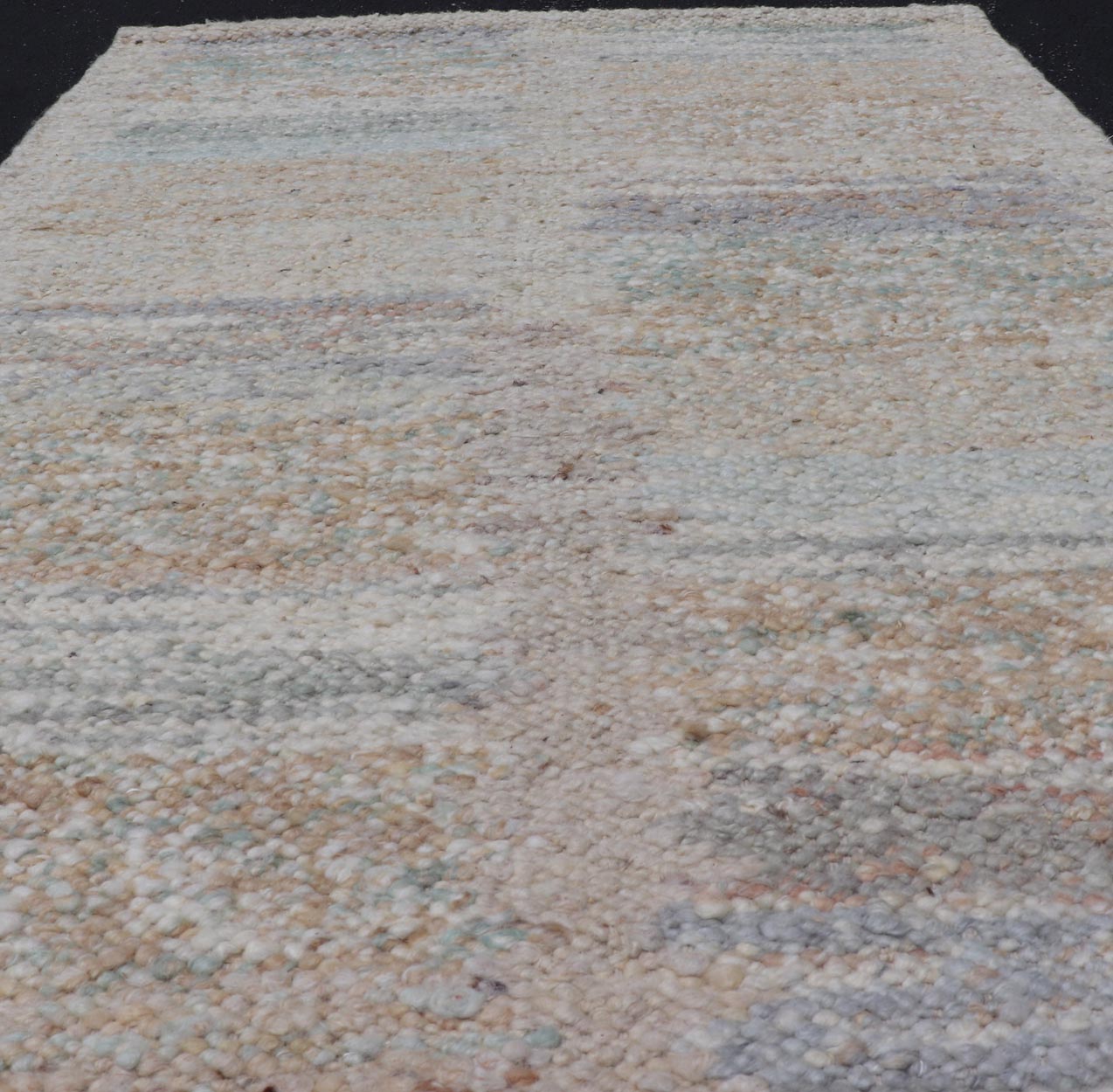 Modern Scandinavian Flat - Weave Rug Design with Modern Design in Natural Colors. Keivan Woven Arts / rug RJK - 26297 - SHB - 017 - NV, country of origin / type: India / Scandinavian flat - weave. Measures: 3'0 x 5'0 This Scandinavian flat - weave style is in... - Keivan Woven ArtsRJK - 26297 - SHB - 017 - NU - 24679Rug