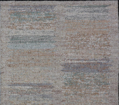 Modern Scandinavian Flat - Weave Rug Design with Modern Design in Natural Colors. Keivan Woven Arts / rug RJK - 26297 - SHB - 017 - NV, country of origin / type: India / Scandinavian flat - weave. Measures: 3'0 x 5'0 This Scandinavian flat - weave style is in... - Keivan Woven ArtsRJK - 26297 - SHB - 017 - NU - 24679Rug