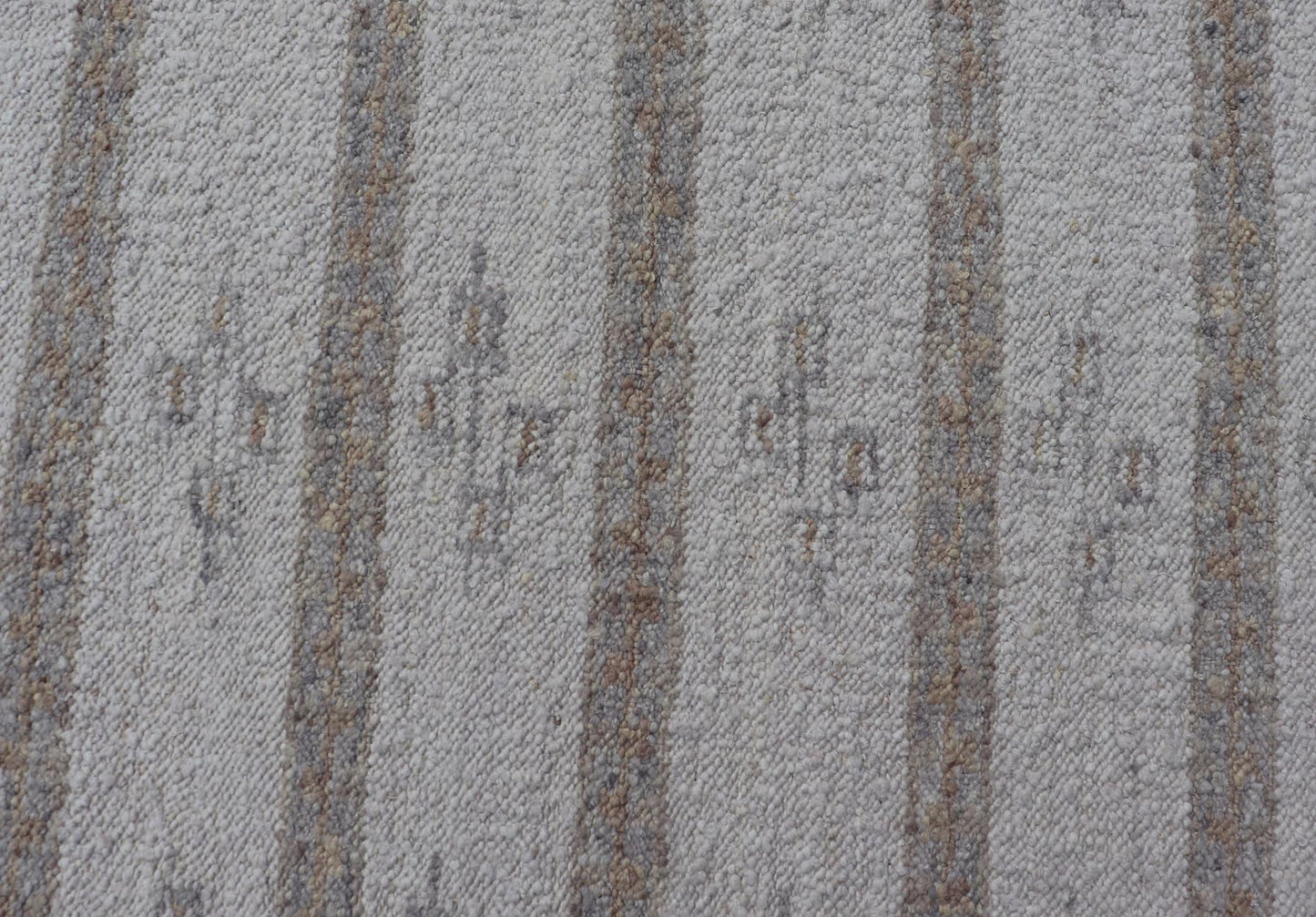 Scandinavian Inspired Design Rug Hand Woven in Light Blue, Tan and Gray Colors. Keivan Woven Arts, rug RJK - 26825 - SHB - 012 - NU, country of origin / type: India / Scandinavian flat - weave. Measures: 7'9 x 10'6 Scandinavian inspired design rug in ligh... - Keivan Woven ArtsRJK - 26825 - SHB - 012 - NU - 25212Rug
