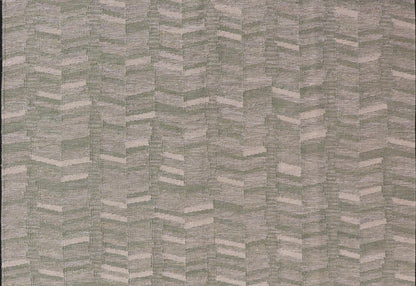 Modern Scandinavian/Swedish Flat Weave Geometric Design Rug in Green Tones. Keivan Woven Arts rug, RJK - 27959, country of origin / type: Scandinavian / Scandinavian Modern Flat Weave. Measures: 9'2 x 12'0 This Scandinavian rug is inspired by the ... - Keivan Woven ArtsRJK - 27959 - 25218Rugs