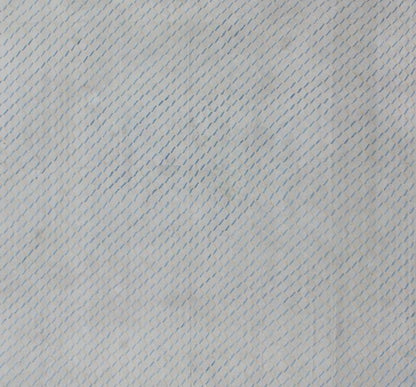 Oversized Large Square Cotton Dhurrie With Small Repeating Design in Shades of Light Blue. Keivan Woven Arts / rug ROD - 5253, country of origin / type: India / Dhurrie, circa 1950 Measures: 14'6 x 15'4. This decorative cotton dhurries was wove... - Keivan Woven ArtsROD - 5253 - 7685Rug