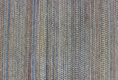 Large Vintage American Rug Braided in Multi - Colored. Measures: 8'5 x 11'2 This large American braided rug features a unique color palette coupled with a fine demonstration of American weaving. The tones of each stripe come together to p... - Keivan Woven ArtsS12 - 0708 - 3329Rug