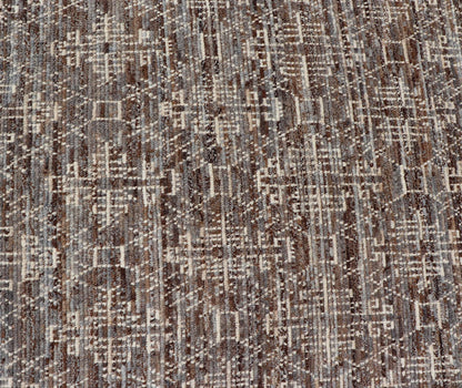 Modern Rug in Wool with All - Over Geometric Tribal Design in Brown and Ivory. Keivan Woven Arts /rug SNK - 2307, country of origin / type: Afghanistan / Modern Casual, circa Early - 21th Century. Measures: 6'10 x 9'7 The rug features a modern all - ov... - Keivan Woven ArtsSNK - 2307 - 24324Rug
