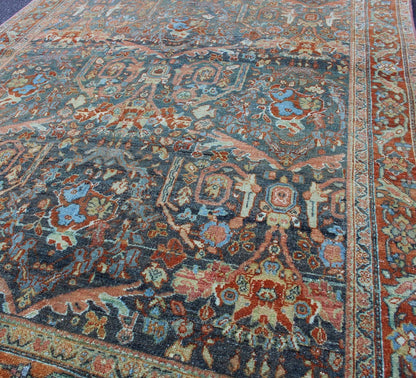 All - Over Design Antique Persian Tabriz Rug with Flowing Florals kwarugs All - over design antique Persian Tabriz rug with flowing florals. Early 20th century Tabriz carpet with all - over flower design, Keivan Woven Arts / rug SUS - 1909 - 434, country ... - Keivan Woven ArtsSUS - 1909 - 434 - 11899Rug