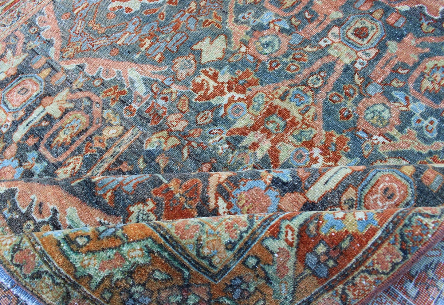 All - Over Design Antique Persian Tabriz Rug with Flowing Florals kwarugs All - over design antique Persian Tabriz rug with flowing florals. Early 20th century Tabriz carpet with all - over flower design, Keivan Woven Arts / rug SUS - 1909 - 434, country ... - Keivan Woven ArtsSUS - 1909 - 434 - 11899Rug