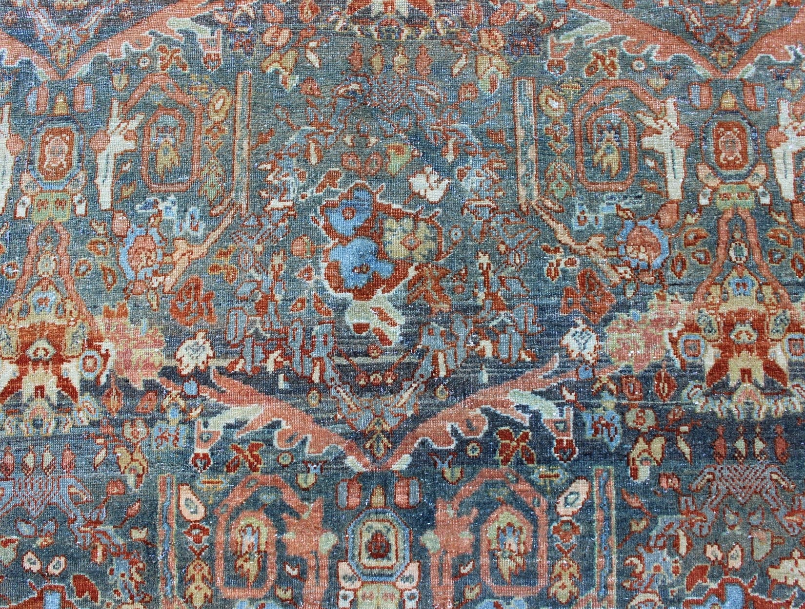 All - Over Design Antique Persian Tabriz Rug with Flowing Florals kwarugs All - over design antique Persian Tabriz rug with flowing florals. Early 20th century Tabriz carpet with all - over flower design, Keivan Woven Arts / rug SUS - 1909 - 434, country ... - Keivan Woven ArtsSUS - 1909 - 434 - 11899Rug