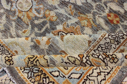 Large All - Over Gray and Orange Persian Malayer Rug with All - Over Floral Design Grey tones antique Malayer rug from Persia with floral design, rug SUS - 2002 - 715, country of origin / type: Iran / Malayer, circa 1920. This beautiful antique ... - Keivan Woven ArtsSUS - 2002 - 715 - 12705Rug