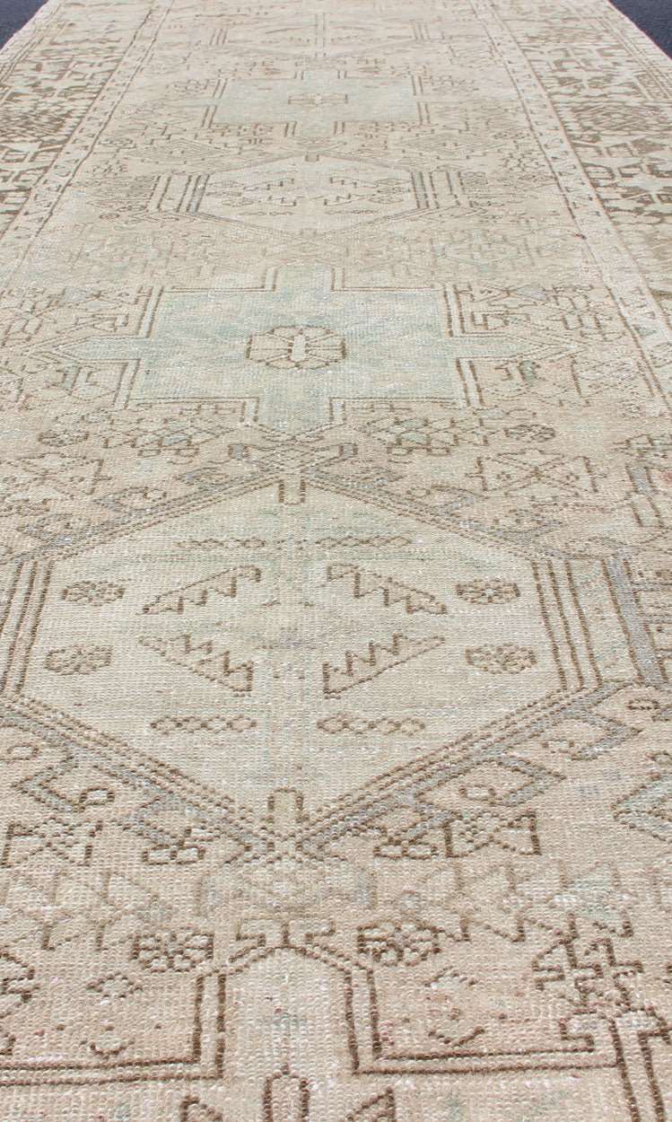Keivan Woven Arts, Tra - 180201, 1930s Semi - Antique Karadjeh wide Runner, - Keivan Woven ArtsTRA - 180201 - 10283Rug