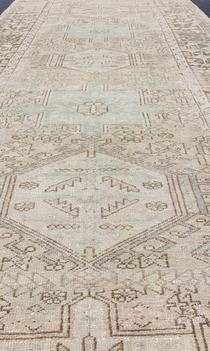 Keivan Woven Arts, Tra - 180201, 1930s Semi - Antique Karadjeh wide Runner, - Keivan Woven ArtsTRA - 180201 - 10283Rug